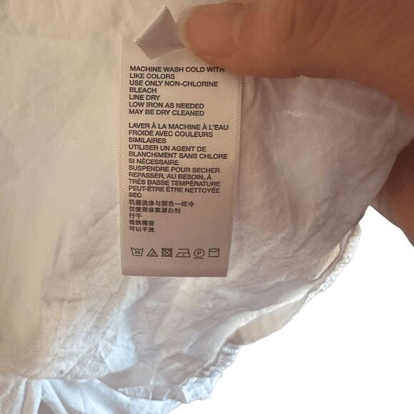 Urban Outfitters Beatrice Eyelet Babydoll Romper Women’s Size Small - Picture 11 of 13